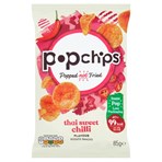 Popchips Thai Sweet Chilli Flavour Potato Snacks 85g
