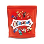 Celebrations Milk Chocolate Mini Chocolate & Biscuit Bars Sharing Pouch 370g