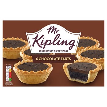 Mr Kipling 6 Chocolate Tarts