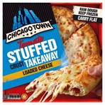Chicago Town Takeaway Stuffed Crust Cheese Large Pizza 630g