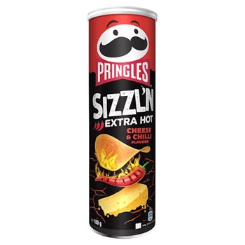 Pringles Sizzl'n Cheese & Chilli Flavour 180g
