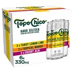 Topo Chico Hard Seltzer Variety Pack 6 x 330ml