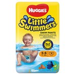 Huggies Little Swimmers Swim Nappies, Nappies Size 5 & 6, 11 Nappy Pants