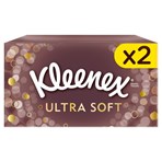 Kleenex Ultra Soft Tissues 2 Pack 2x64 Sheets 