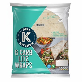 Deli Kitchen 6 Carb Lite Wraps 300g