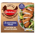 Birds Eye 2 Southern Fried Chicken in Breadcrumbs 180g