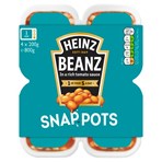Heinz Baked Beanz Snap Pots 4 x 200g