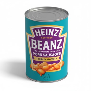 Heinz Baked Beanz with Sausages 415g