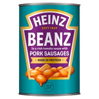 Heinz Baked Beanz with Sausages 415g
