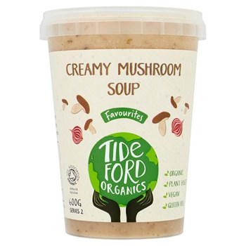 Tideford Organics Favourites Creamy Mushroom Soup 600g