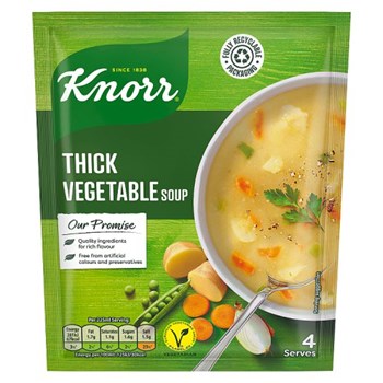 Knorr  Dry Packet Soup Thick Vegetable 75 g 