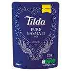 Tilda Pure Microwave Basmati Rice Classics 250g