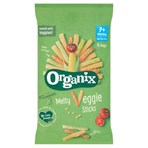 Organix Melty Veggie Sticks Organic Baby Finger Food Snack Multipack 4x15g