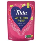 Tilda Microwave Sweet Chilli and Lime Basmati Rice 250g