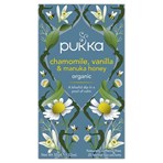 Pukka Chamomile, Vanilla & Manuka Honey 20 Organic Herbal Tea Bags 32g