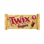 Twix Caramel & Milk Chocolate Fingers Biscuit Snack Bars Multipack 9 x 23g