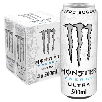 Monster Ultra Energy Drink 4 x 500ml