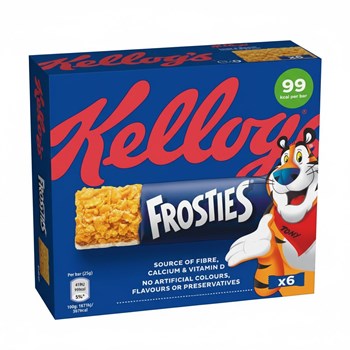 Kellogg's Frosties Cereal Bars 6 x 25g (150g)