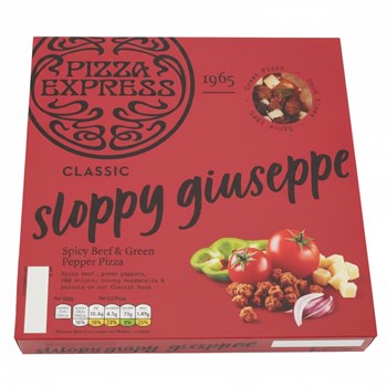 Pizza Express Classic Sloppy Giuseppe Spicy Beef & Green Pepper Pizza 305g