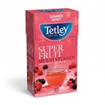 Tetley Super Fruit Multivitamin Summer Berries 20 Tea Bags 40g