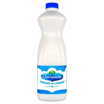Cravendale Filtered Fresh Whole Milk 1L Fresher for Longer