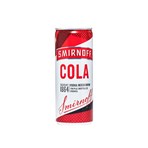 Smirnoff No.21 Vodka and Cola Ready to Drink Premix Can 250ml