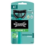 Wilkinson Sword Xtreme 3 Sensitive Comfort Mens Disposable Razors x 4