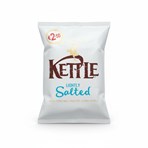 Kettle Lightly Salted British Potato Chips 130g