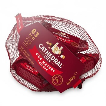 Cathedral City Our Mature Cheddar 6 x 20g