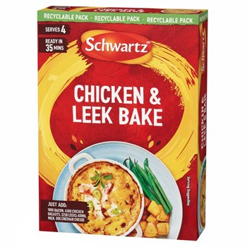 Schwartz Chicken & Leek Bake Recipe Mix 35g