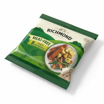 Richmond 8 Meat-Free Tasty Sausages 336g