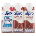 Alpro Soya Chocolate Long Life Drink 3x250ml