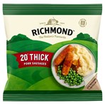 Richmond 20 Thick Pork Sausages 860g