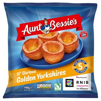 Aunt Bessie's 10 Glorious Golden Yorkshires 190g
