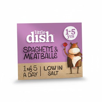 Little Dish Spaghetti & Meatballs with British Beef 1-5 yrs 200g