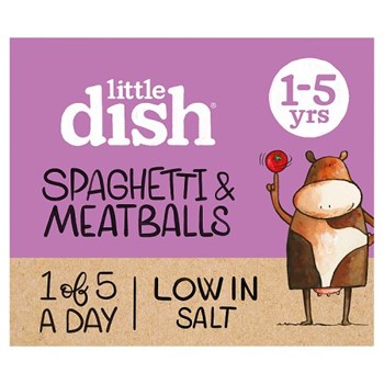 Little Dish Spaghetti & Meatballs with British Beef 1-5 yrs 200g