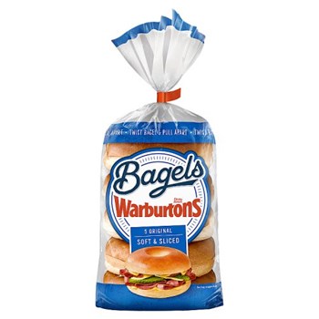 Warburtons 5 Original Bagels 