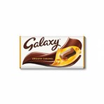 Galaxy Smooth Caramel & Milk Chocolate Block Bar Vegetarian 135g