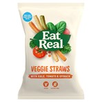 Eat Real Veggie Straws with Kale, Tomato & Spinach 113g