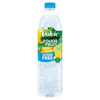 Volvic Touch of Fruit Sugar Free Lemon & Lime Natural Flavoured Water 1.5L