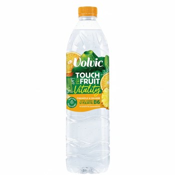 Volvic Touch of Fruit Low Sugar Pineapple & Orange Vitality Natural Flavoured Water 1.5L
