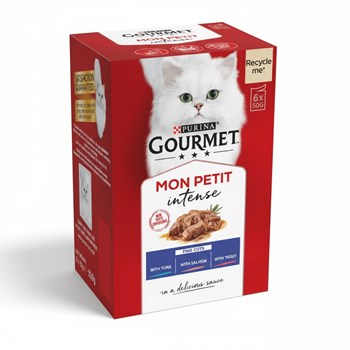 Gourmet Mon Petit Intense Fine Cuts 6 x 50g (300g)