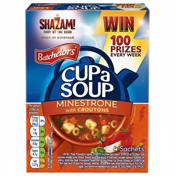 Batchelors 4 Cup a Soup Minestrone with Croutons 94g