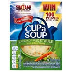 Batchelors 4 Cup a Soup Cream of Vegetable with Croutons 122g