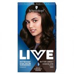 Schwarzkopf LIVE Intense Colour Brown Hair Dye Bitter Sweet Chocolate 089 Permanent