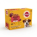 Pedigree Adult Wet Dog Food Pouches Mixed in Jelly 12 x 100g