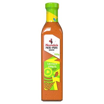 Nando's Extra Mild Peri-Peri Sauce Lemon & Herb 500g
