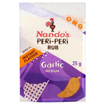 Nando's Peri-Peri Rub Garlic Medium 25g