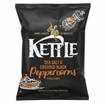 Kettle Sea Salt & Crushed Black Peppercorns Potato Chips 130g