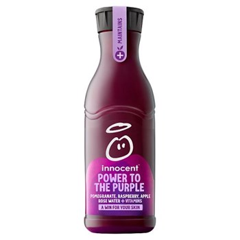innocent Plus Power to The Purple, Pomegranate & Raspberry Juice 750ml
